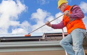 Steeple Ashton soft wash roof cleaning